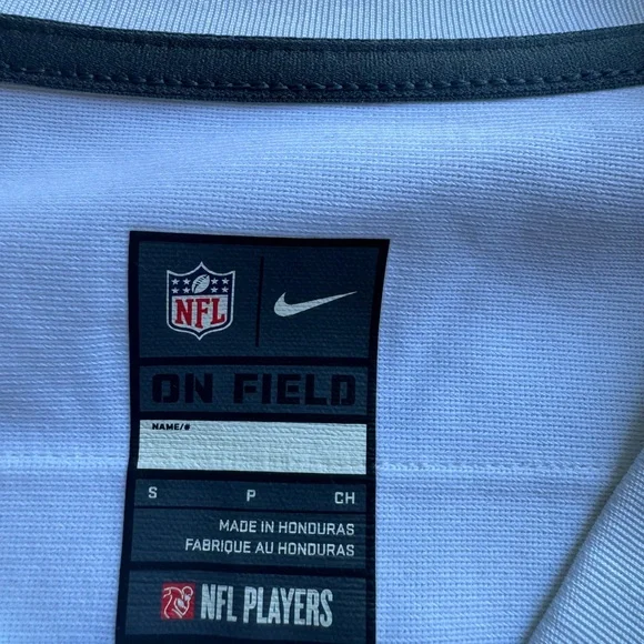 NFL Oakland Raiders Marshawn Lynch White Nike On Field Jersey  Small - Picture 6 of 10